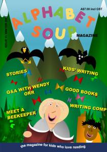 Issue 11 cover, Alphabet Soup magazine