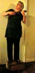 Jen Banyard on ukelele