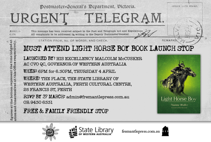 Light Horse Boy invite