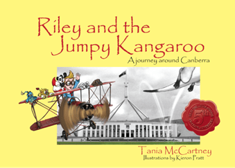 Riley and the jumpy kangaroo book cover