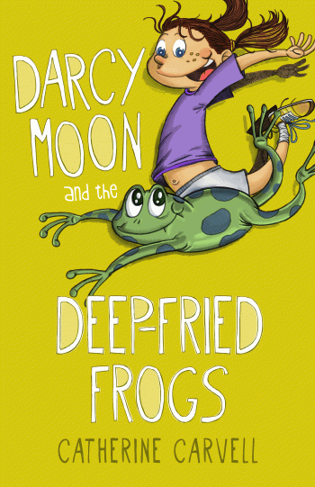 Darcy Moon and the deep fried frogs.