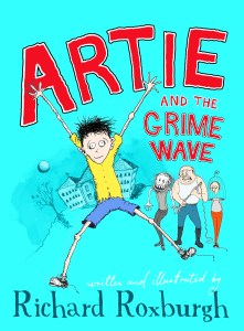 Lewis recommends ARTIE AND THE GRIME WAVE by Richard Roxburgh.