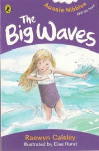 The Big Waves (book cover showing child at the beach)