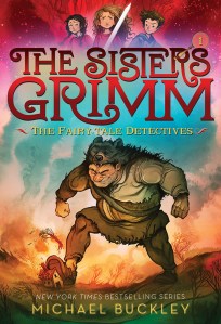 The Sisters Grimm (cover of book 1) by Michael Buckley, ill Peter Ferguson