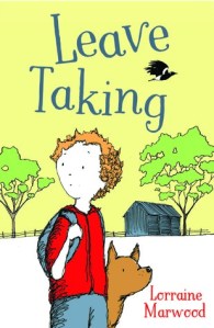 Leave taking by Lorraine Marwood. Book cover.