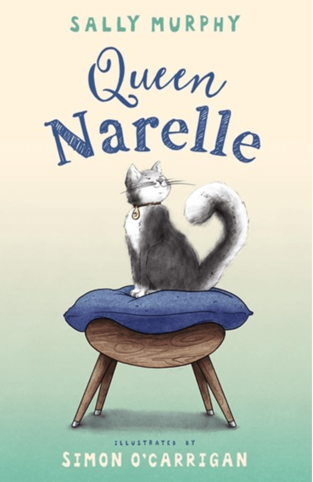 The cover of a children's novel: Queen Narelle