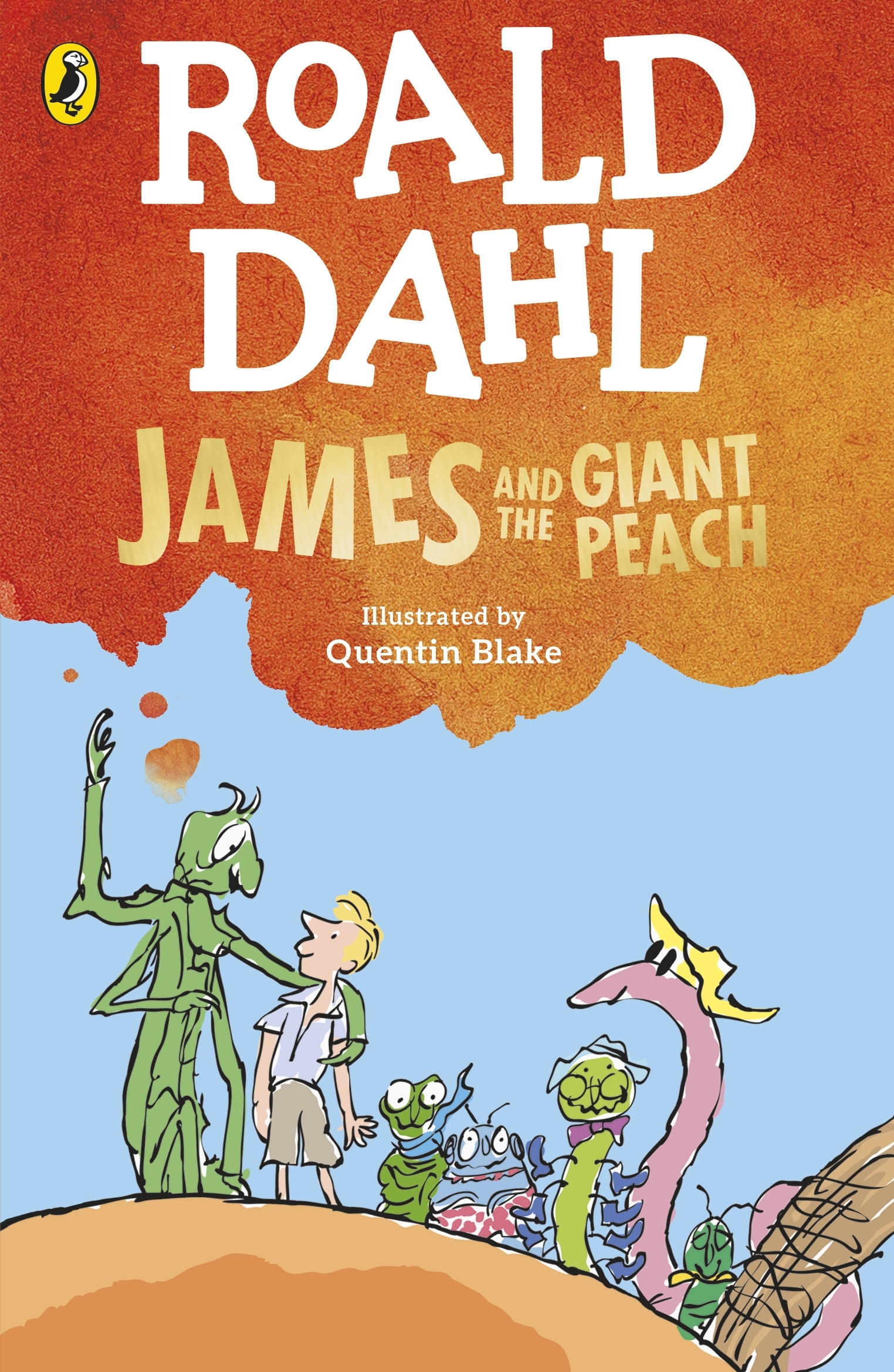 A children's book: James and the Giant Peach