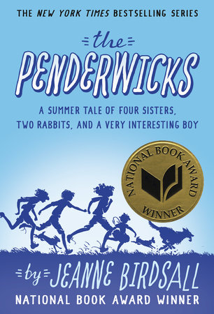 The cover of a children's novel: A Summer Tale of Four Sisters, One Rabbit, and Very Interesting Boy