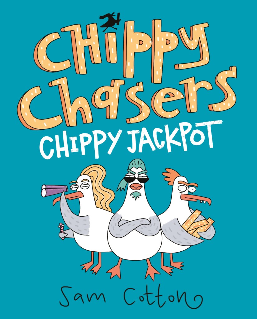 The cover of the children's book: Chippy Jackpot
