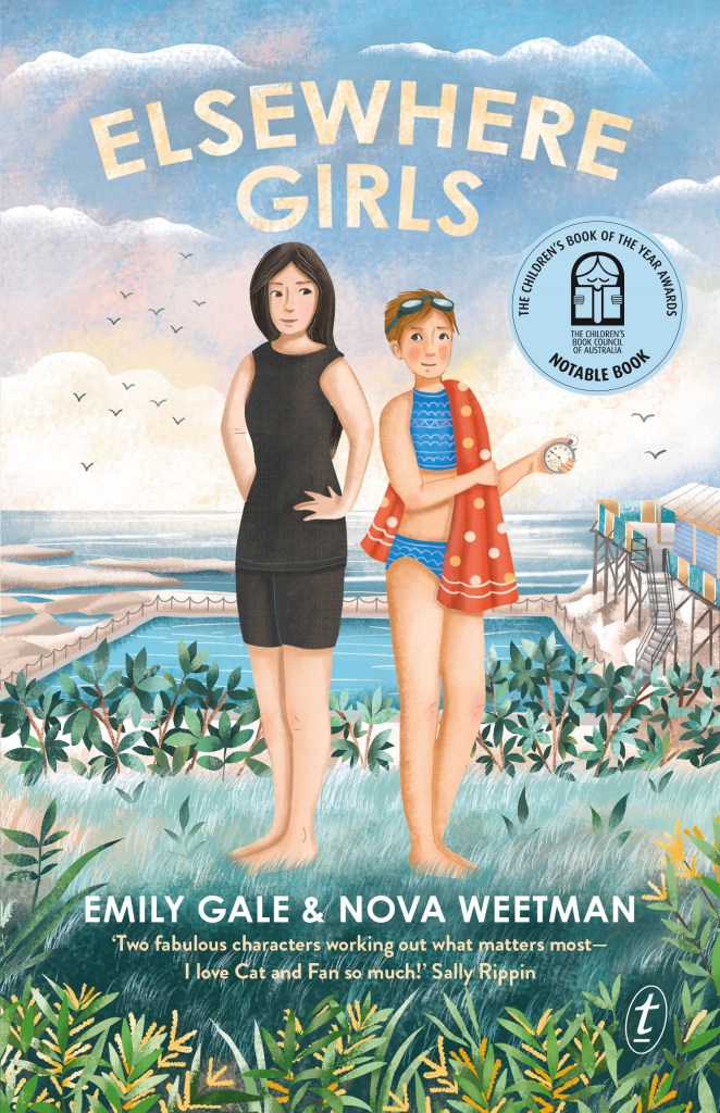 The cover of Elsewhere Girls