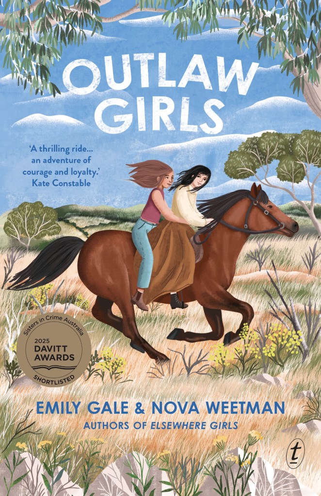 The cover of Outlaw Girls.
