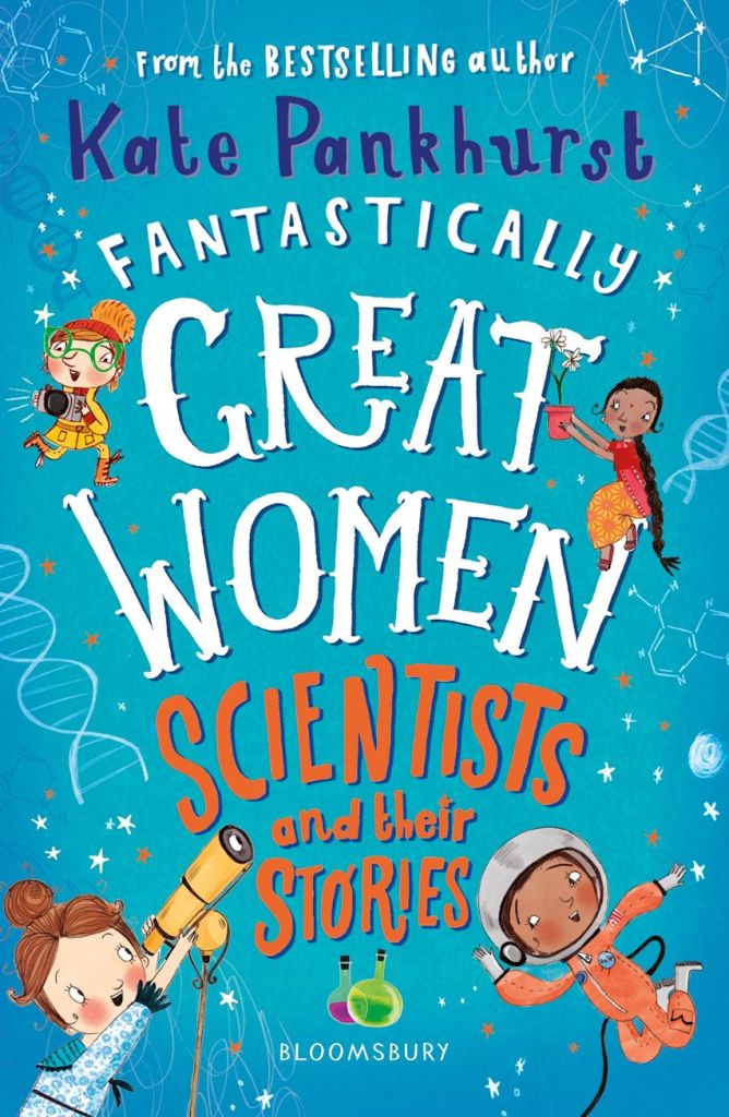 The cover of a children's nonfiction book about women scientists